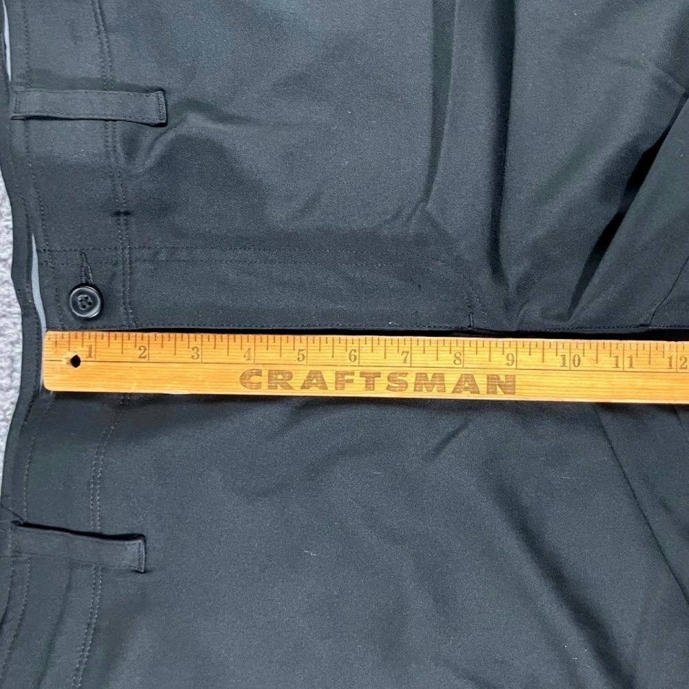 Grand Slam Mens Performance Golf Pants Dark Gray Stretch 38x32 Straight Leg - Picture 5 of 12